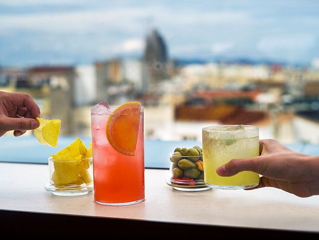 Cocktails with views